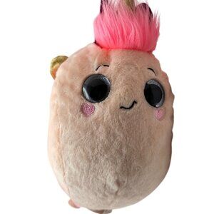 Zuru Rainbowcorns Snail Plush With Gold Heart &  Butterfly Sparkly Details